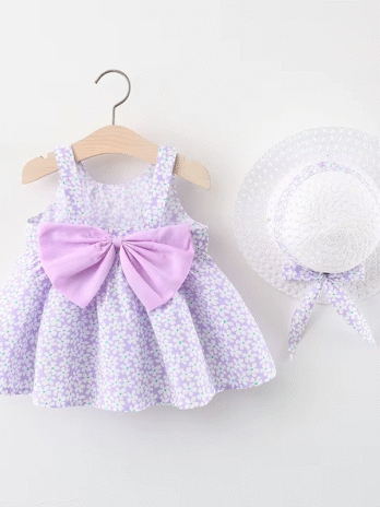 Summer Baby Girls Beach Princess Dress